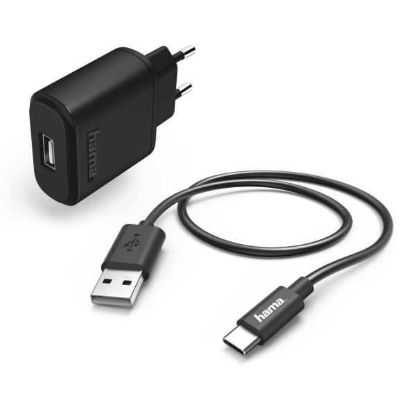 Incarcator Retea Hama USB Tip C 2.4A  Negru 42506533